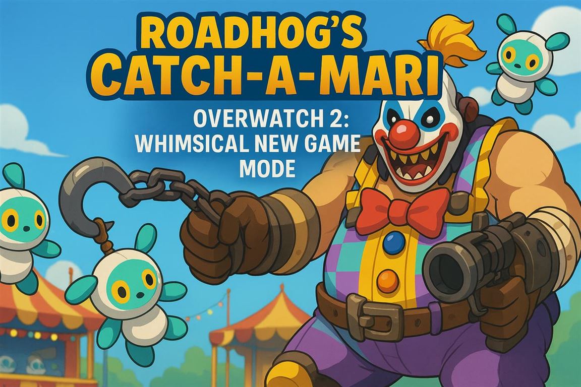 Roadhog's catch-a-mari overwatch 2 - a whimsical new game mode
