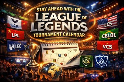 Stay ahead with the league of legends tournament calendar